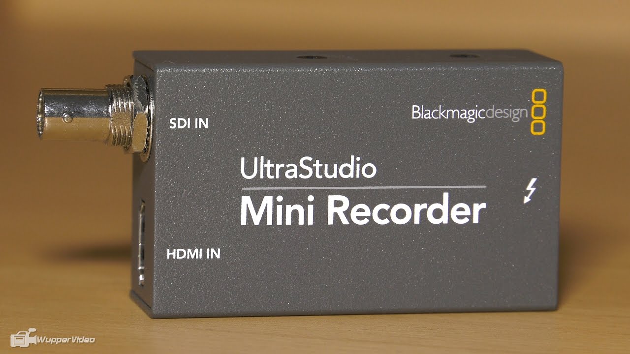 blackmagic ultrastudio mini recorder drivers