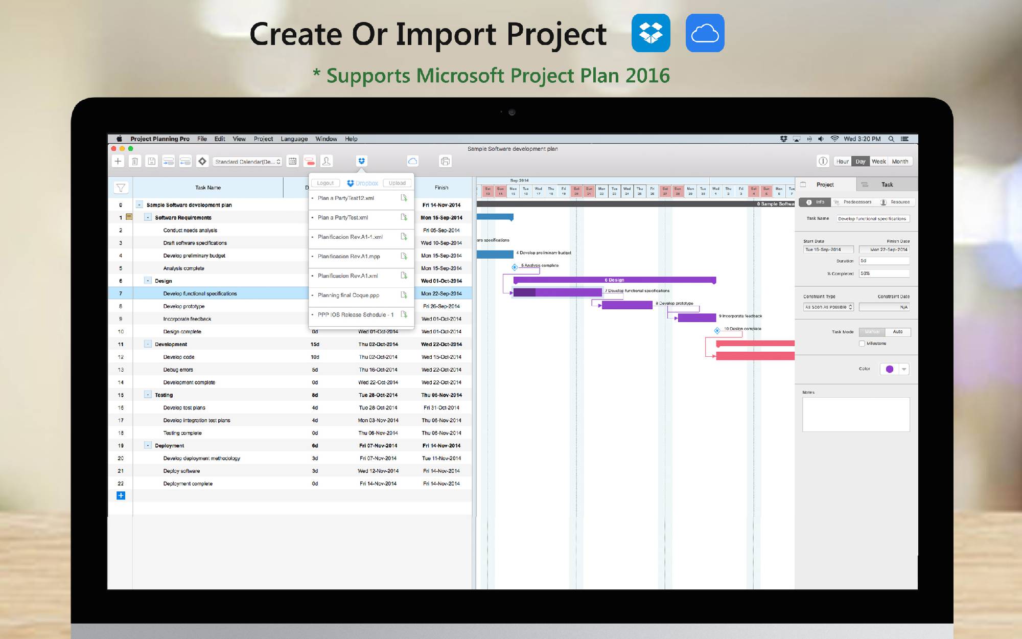 project management for mac